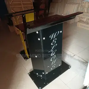 Imported Glass Pulpit