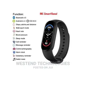 M6 Health Bracelet With Bluetooth 4.0