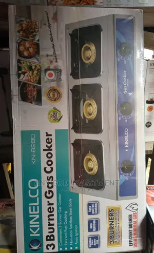 Kinelco 3 Burner Table Top Gas Cooker