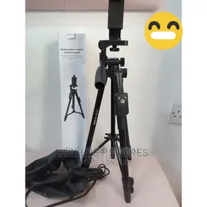 Phone Tripod Stand With Bluetooth Remote Control