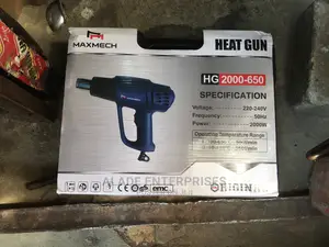 Maxmech Hot Air Heat Gun With Accessories 2000w