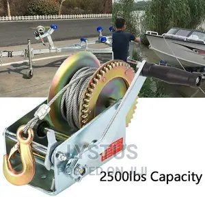 Hand Winch 2500 LBS All Purpose Winch