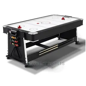 Snooker Table With Air Hockey and Table Tennis