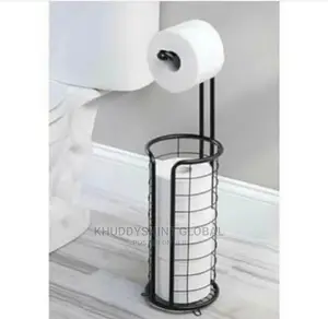 Toilet Paper Holder Stand,Bathroom Toilet Paper Roll Holder