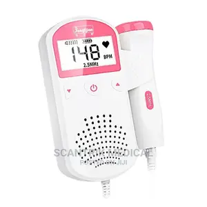 Portable Fetal Doppler Heart Rate Monitor Home Use Pregnancy