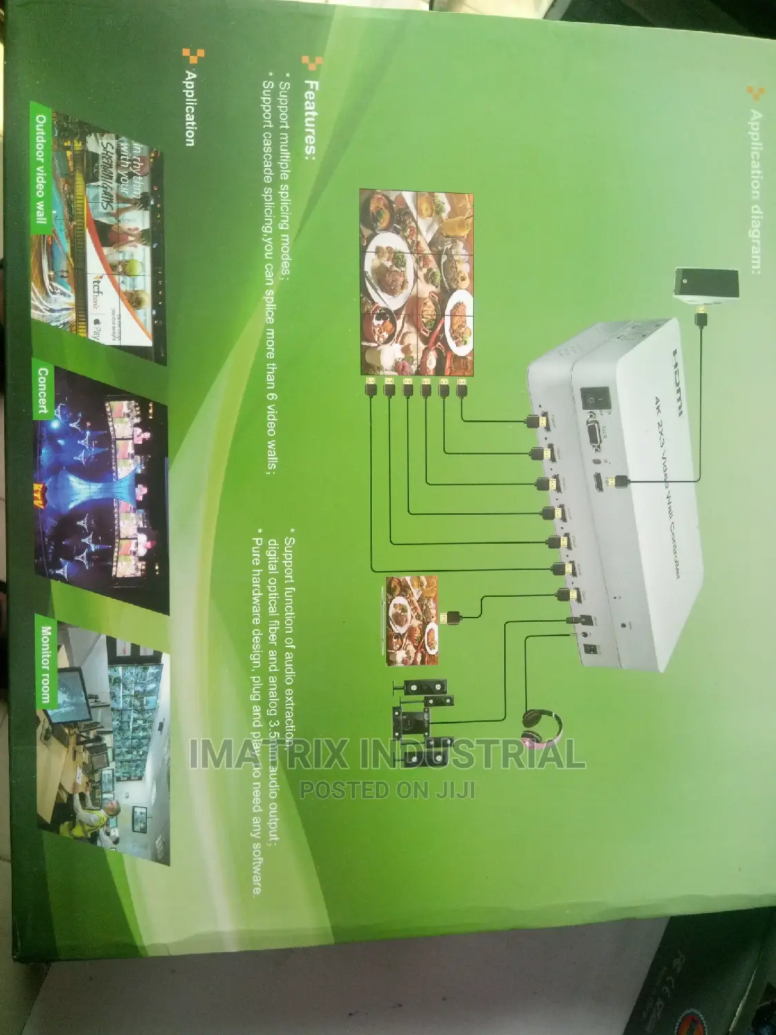 2×3 Video Wall Controller