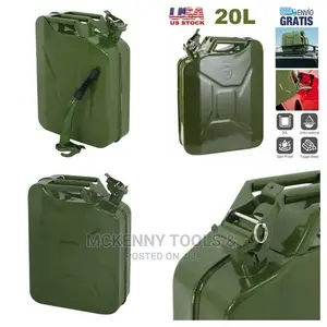 Metal Fuel Jerry Petrol,Oil Fuel Liquids 20 Litre Military
