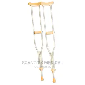 Hospital Aluminium Underarm Crutches