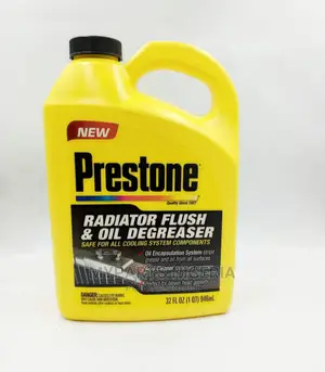 Prestone Radiator Flush Oil Degreaser