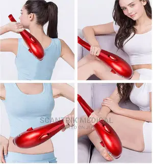 Vibrating Heat Full Body Dolphin Massager (Multicolour)