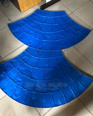 European Fan Marts Mold Mould Stamp for Concretes