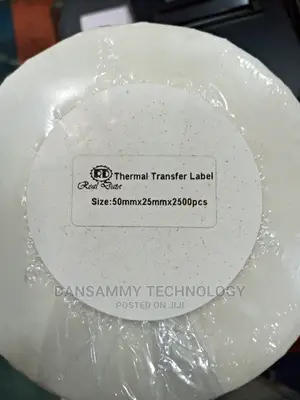 50*25 Label by 2500labels for Zebra Printer