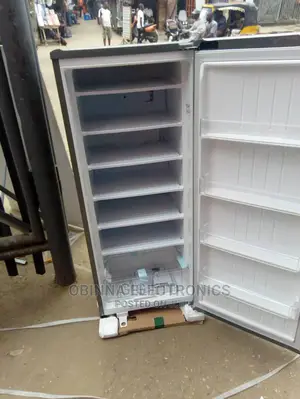 Brand New BRUHM UPRIGHT FREEZER,External Compressor,Silver