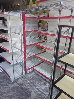Metal Supermarket Shelves