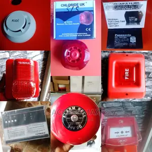 Smoke Detector Break Glass Fire Alarm Panel Sounder Siren