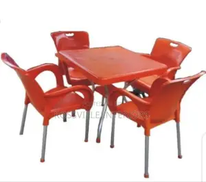 Aluminium Table Aluminium Leg Chairs