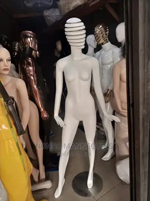 Glossy White Female Size 8 Posture MANNEQUINS