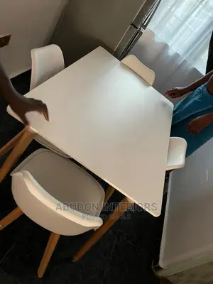 White Dining Table Set