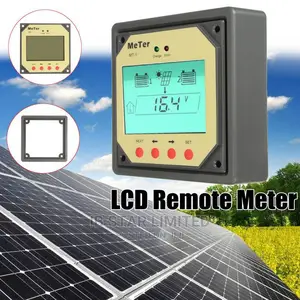 LCD Remote Meter for Dual Battery Solar Controller Regulator