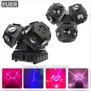 3 Heads Beam RGBW Laser Stage Light Protector