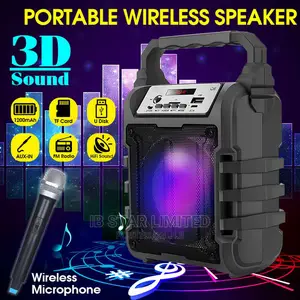 Portable Stereo High Quality Sound Microphone Speaker