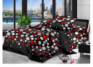 Multi Colour Duvet,Bedsheet With 4pilow Cases-6x6l