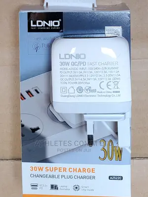 Ldnio 30w Usb and Type C Super Fast Charger