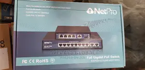 Netpro 5port Switch Gigabit Poe With Fiber Port