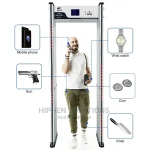 Security 6 Zones Walk Through Archway Metal Detector