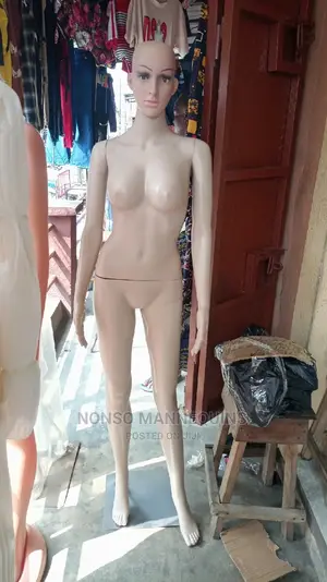 Head Plastic Detachable Female Mannequin Model