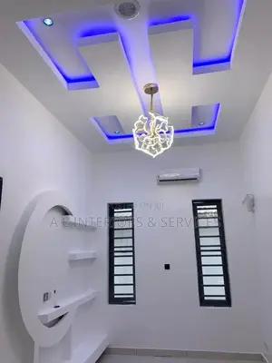 Pop Ceiling and Wall Console Interior Design