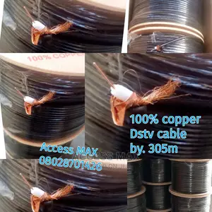 100% Copper Tv Wire . Coaxial Cable . Dstv Cable. By 305m