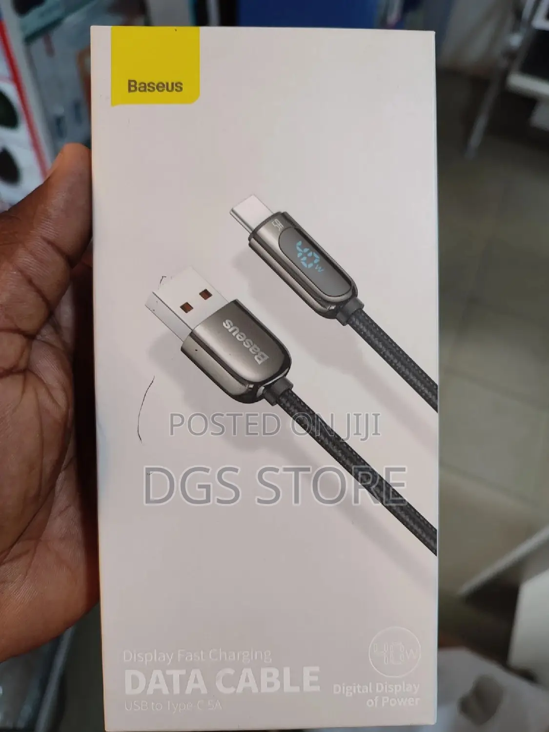 Baseus Display Fast Charging Data Cable 40w