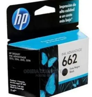 Hp Ink Cartridge 662 Black