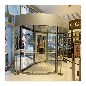 Noiseless Rotating Automatic Hotel Revolving Door