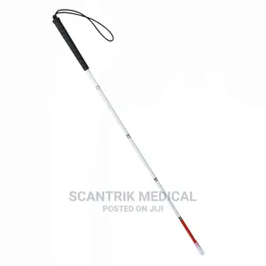 Folding Blind Guide Impaired Crutch Cane Blind Walking