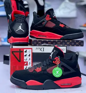 Air Jordan Iv Retro ‘ Red Thunder ‘*