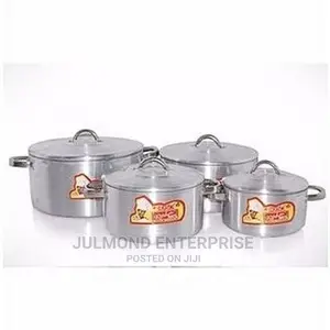 4pcs Set of Aluminium Pots