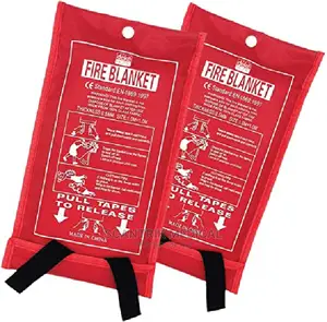 Safe Fire Blanket Emergency Survival Kit