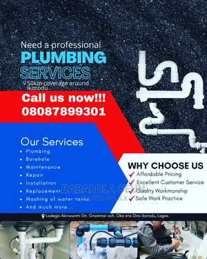 You Need of Plumber