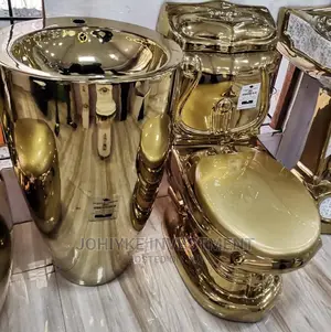 High Quality Italian Golden Wc