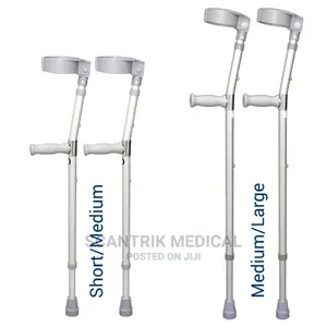 Forearm Crutches With Open Cuff