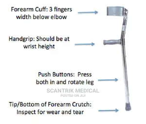 Lightweight Walking Forearm Crutches