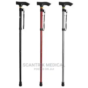 Feet Polished Folding Walking Stick, for Walking Support