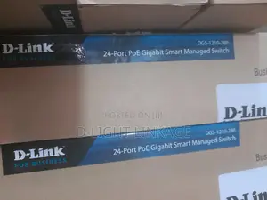 D-Link 24-Port Gigabit Poe Managed Switch