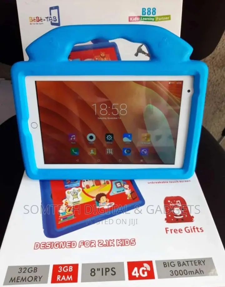 Unbreakable Kids Educational Tablet