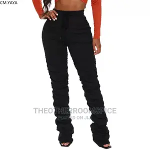 Ladies Sweatpants High Waist Legging Trousers Jogger Pants