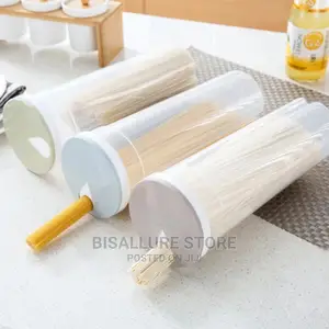 Spaghetti and Cereal Container With Lid