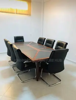Italian Executive Conference Tables With 8 Chairs