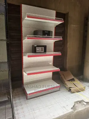 Double Sided Supermarket Shelf